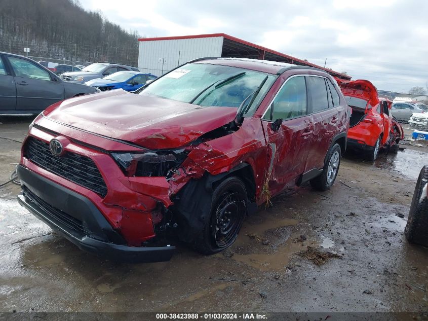 2021 TOYOTA RAV4 LE - 2T3H1RFV5MW163011