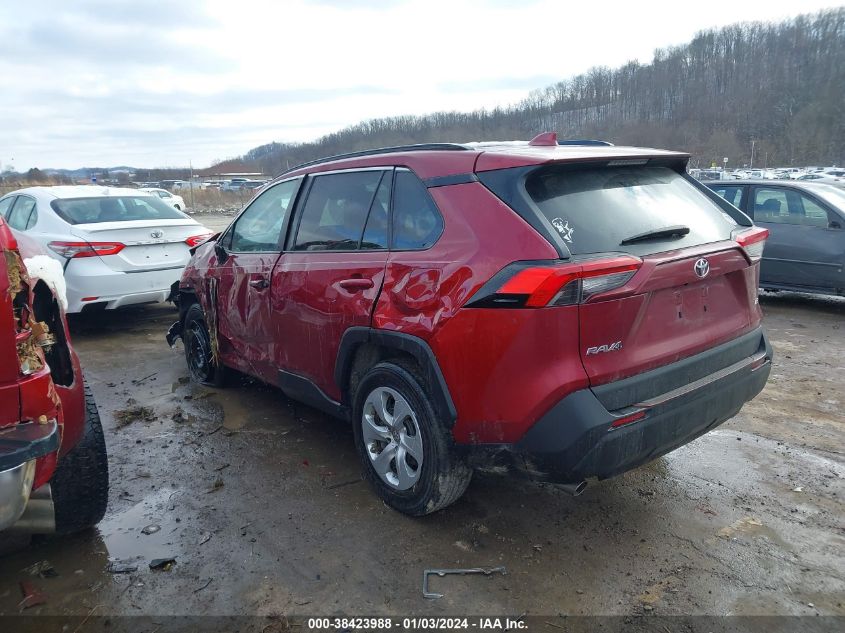 2021 TOYOTA RAV4 LE - 2T3H1RFV5MW163011