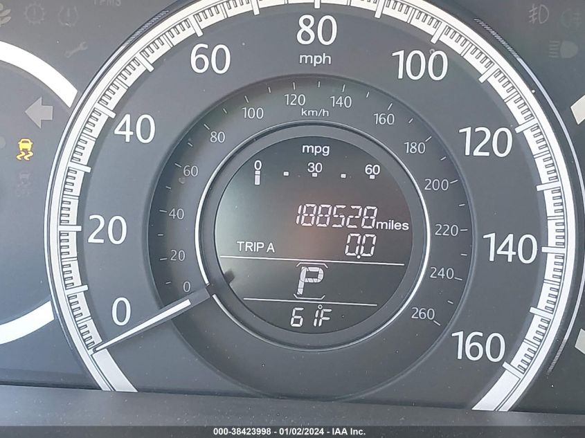 2014 HONDA ACCORD EXL - 1HGCR3F83EA008131