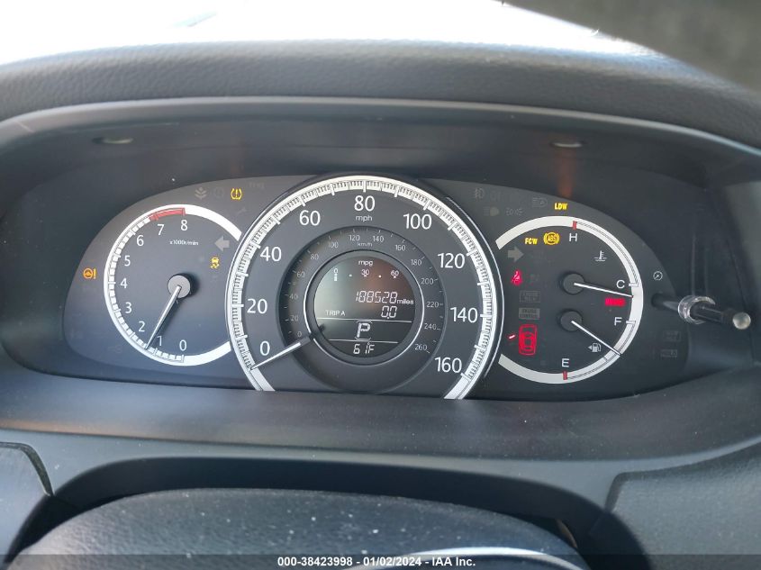 2014 HONDA ACCORD EXL - 1HGCR3F83EA008131