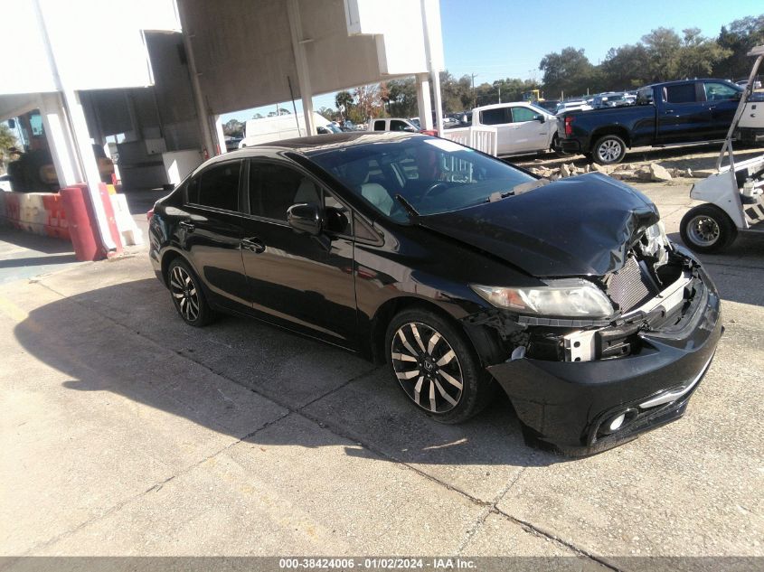 2014 HONDA CIVIC EX-L - 19XFB2F95EE044967