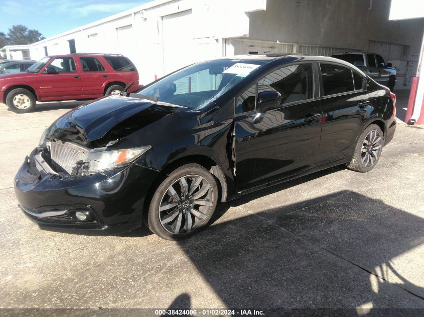 2014 HONDA CIVIC EX-L - 19XFB2F95EE044967