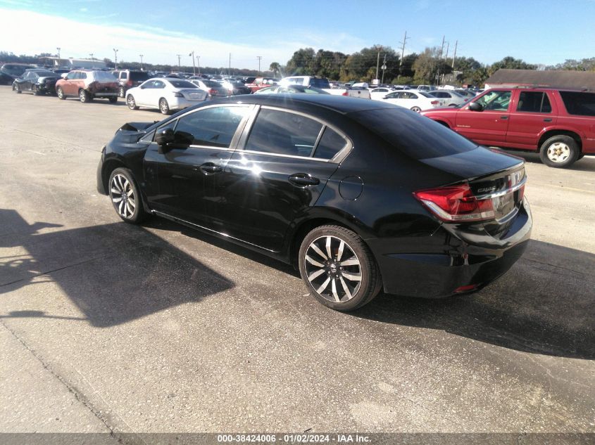 2014 HONDA CIVIC EX-L - 19XFB2F95EE044967