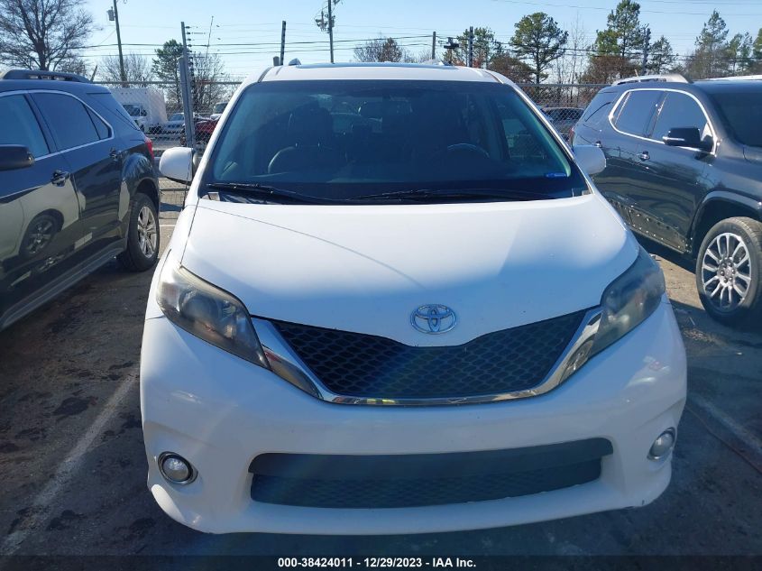 5TDXK3DC0CS188602 2012 TOYOTA SIENNA, photo no. 12