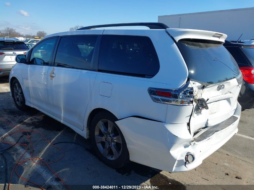 5TDXK3DC0CS188602 2012 TOYOTA SIENNA, photo no. 14