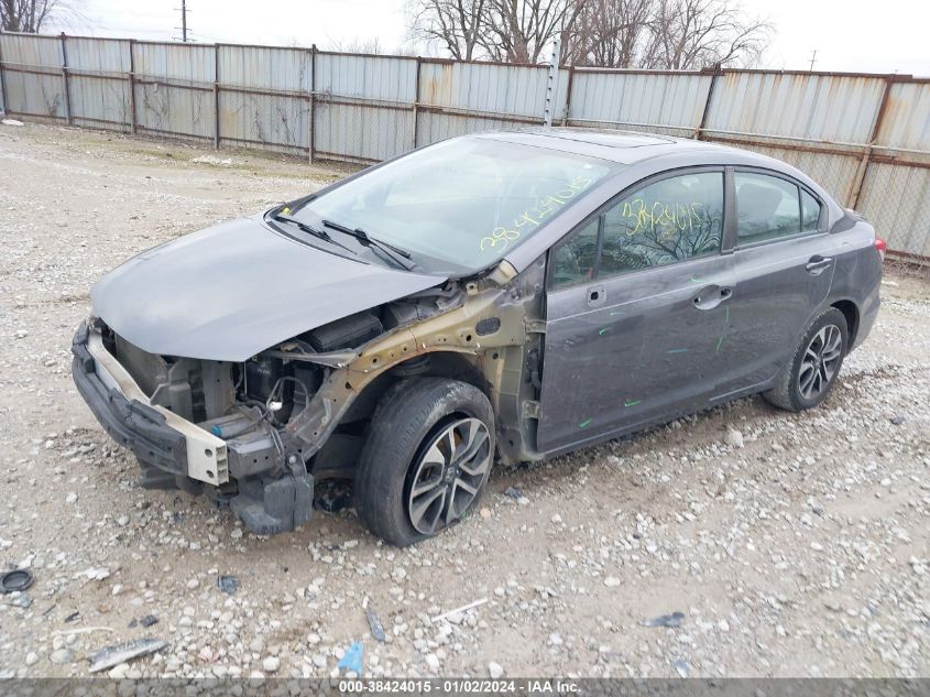 2014 HONDA CIVIC EX - 2HGFB2F85EH543393