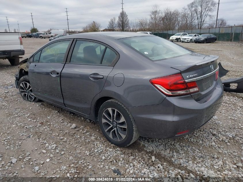 2014 HONDA CIVIC EX - 2HGFB2F85EH543393