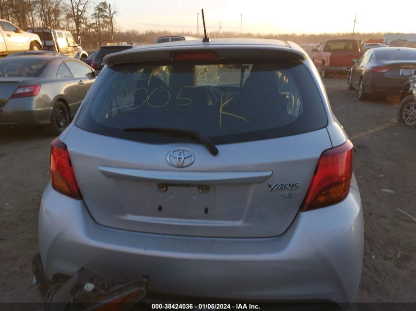 2015 TOYOTA YARIS SE - VNKKTUD34FA015333