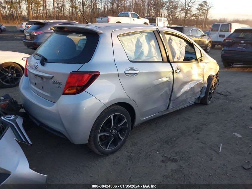2015 TOYOTA YARIS SE - VNKKTUD34FA015333