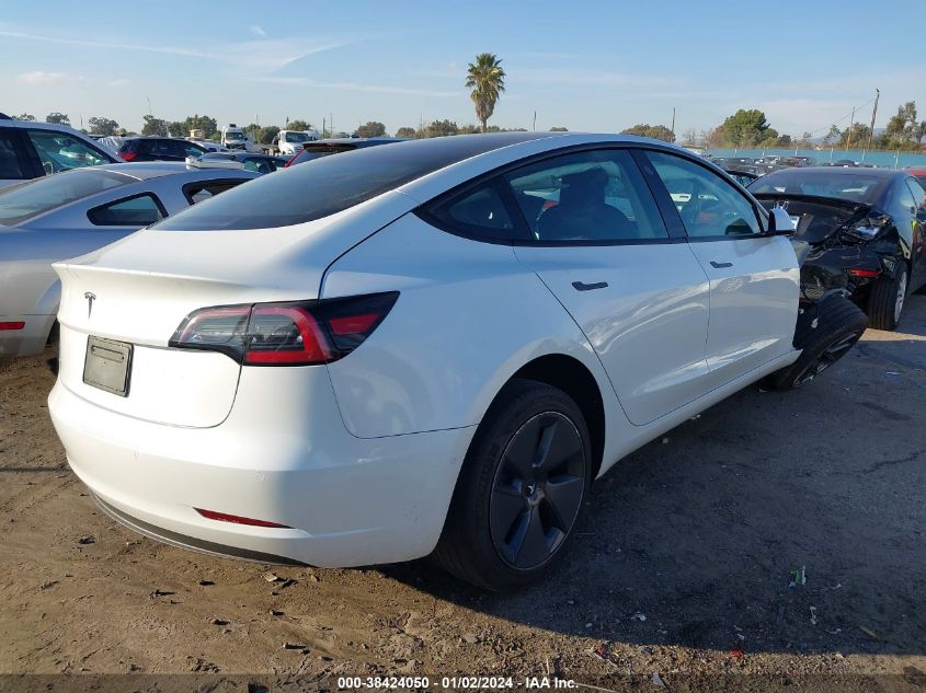 2022 TESLA MODEL 3 - 5YJ3E1EAXNF376557