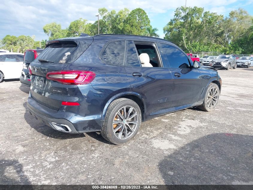 2019 BMW X5 XDRIVE40I - 5UXCR6C57KLL28982