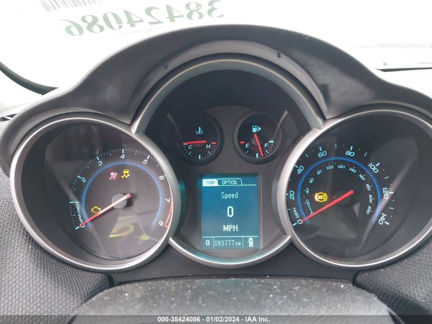 2015 CHEVROLET CRUZE LT - 1G1PC5SB6F7111145