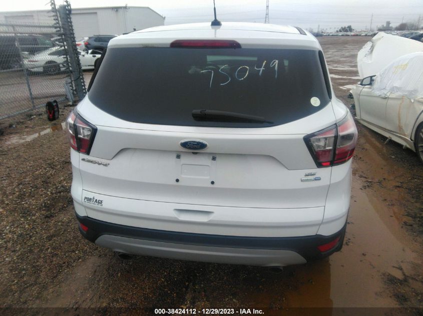 2017 FORD ESCAPE SE - 1FMCU9GDXHUA42609