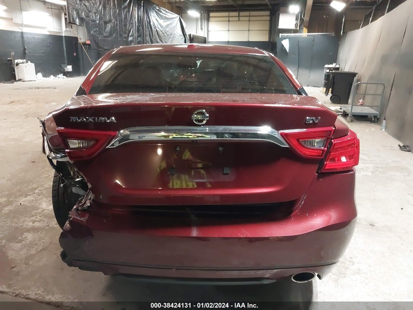 VIN 1N4AA6AP0HC375127 2017 NISSAN MAXIMA 3.5 SV