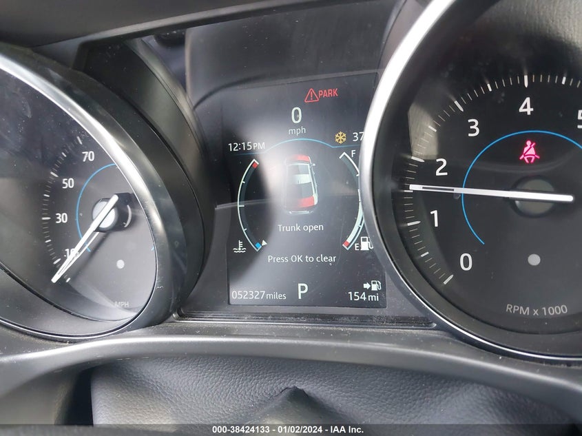 VIN SAJAR4FX1KCP52816 2019 JAGUAR XE