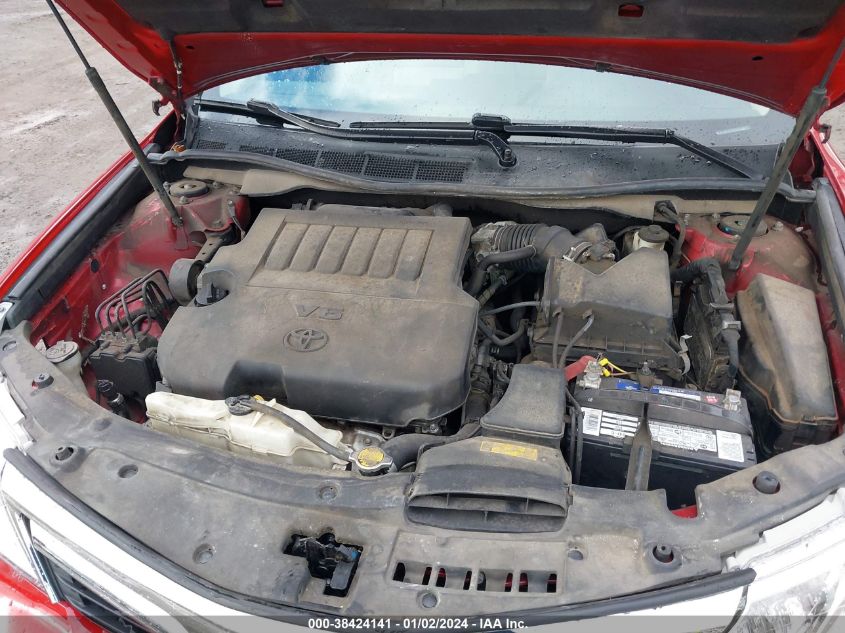 2013 TOYOTA CAMRY XLE V6 - 4T1BK1FK7DU535158