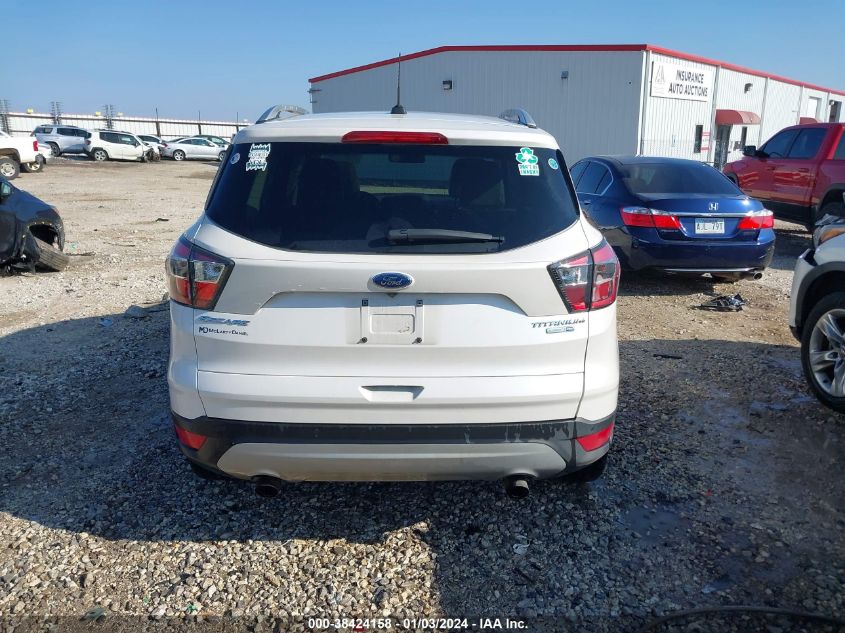 2017 FORD ESCAPE TITANIUM - 1FMCU9J9XHUA45837