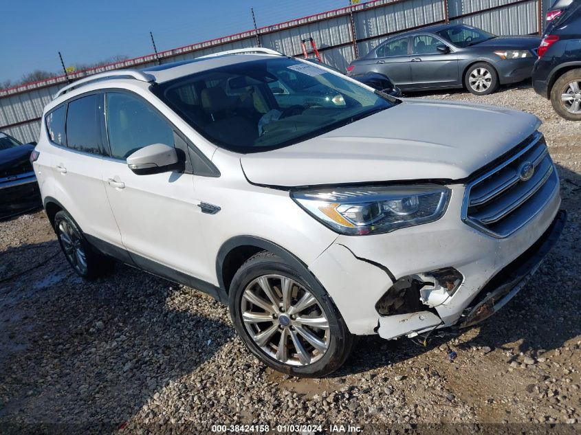 2017 FORD ESCAPE TITANIUM - 1FMCU9J9XHUA45837