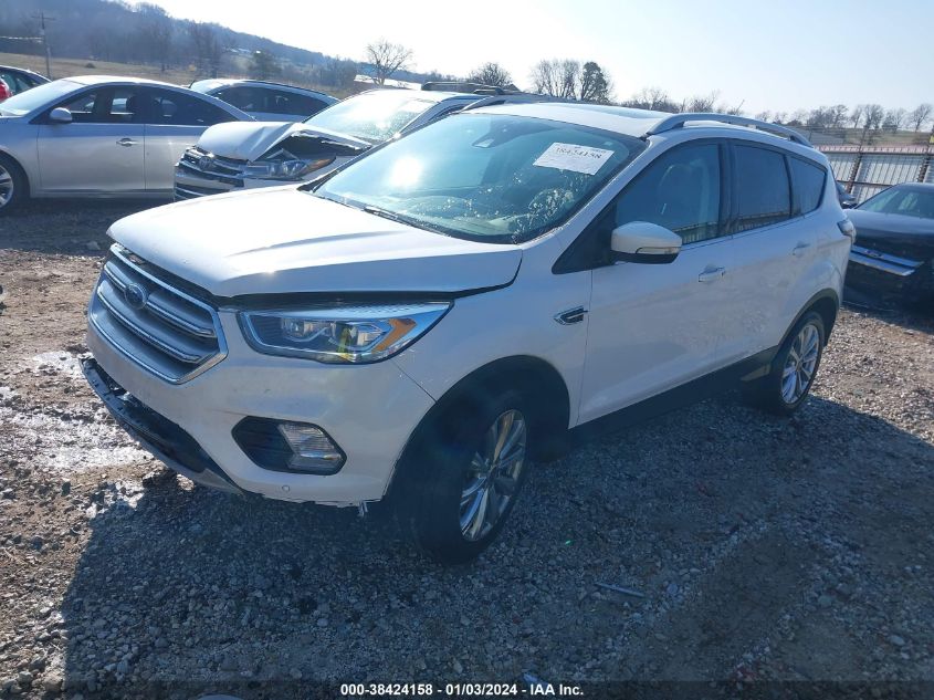 2017 FORD ESCAPE TITANIUM - 1FMCU9J9XHUA45837