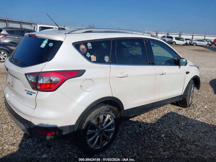 2017 FORD ESCAPE TITANIUM - 1FMCU9J9XHUA45837