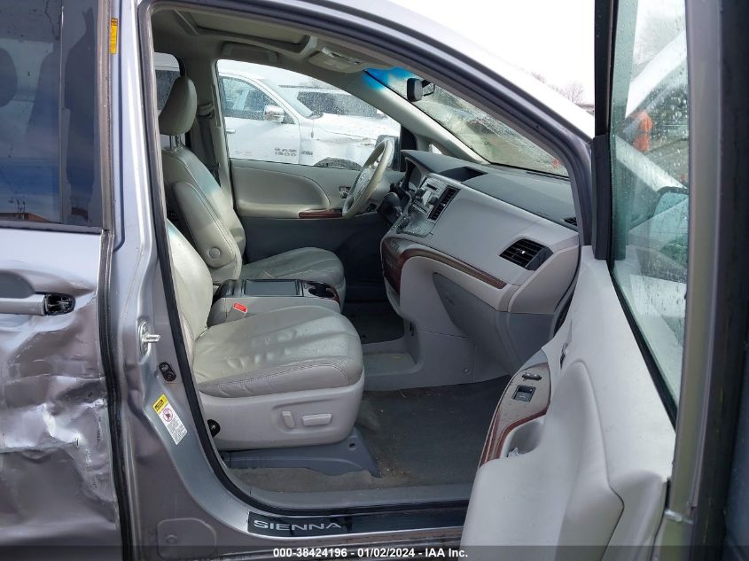 2013 TOYOTA SIENNA XLE V6 8 PASSENGER - 5TDYK3DC3DS287825