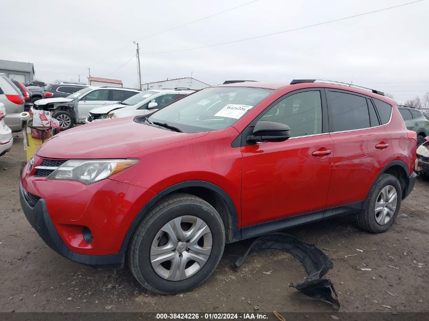 2014 TOYOTA RAV4 LE - JTMBFREV1ED053211