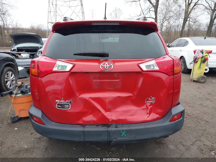 2014 TOYOTA RAV4 LE - JTMBFREV1ED053211