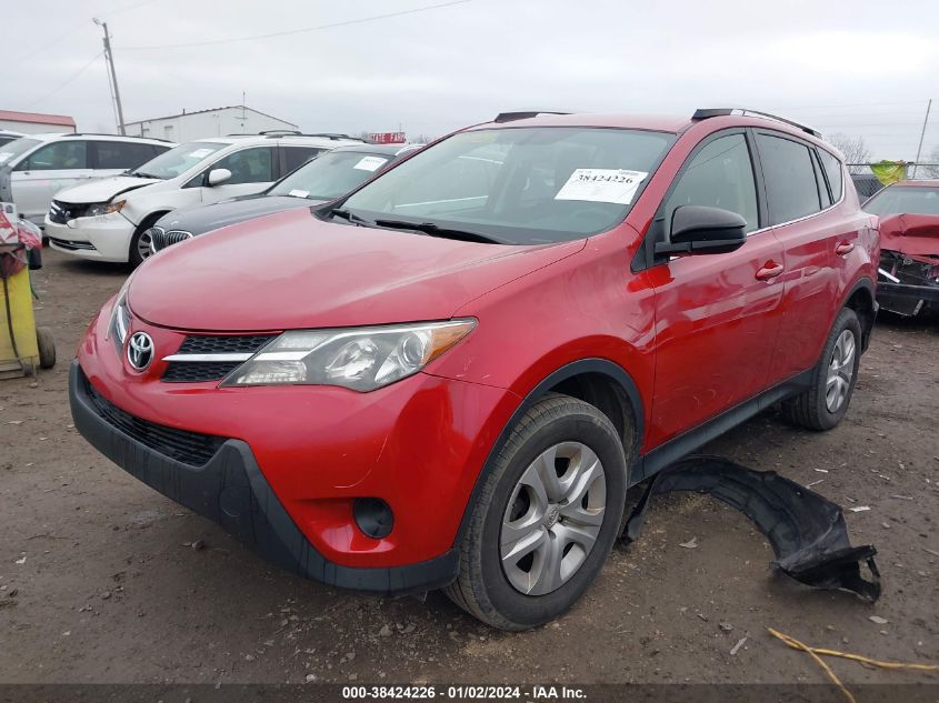 2014 TOYOTA RAV4 LE - JTMBFREV1ED053211