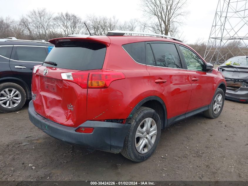 2014 TOYOTA RAV4 LE - JTMBFREV1ED053211