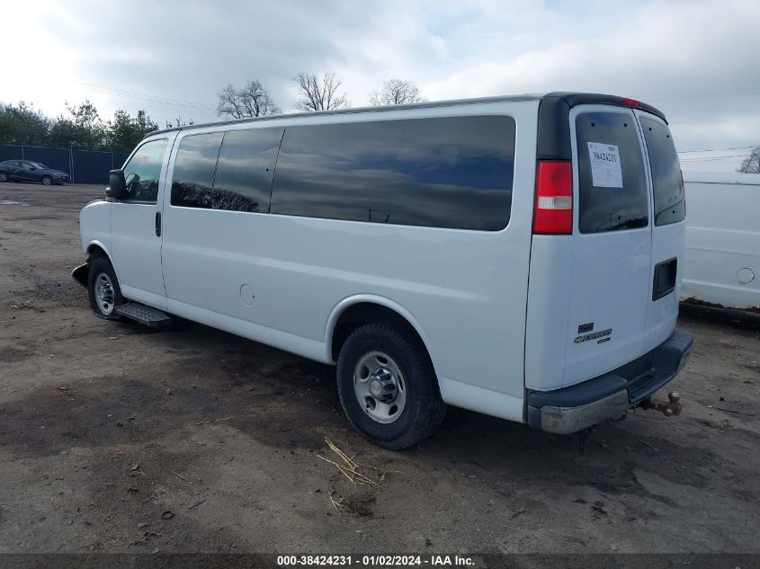 2013 CHEVROLET EXPRESS 3500 LT 1GAZG1FA1D1158218