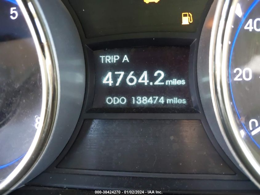 2013 HYUNDAI SONATA GLS - 5NPEB4AC3DH536563