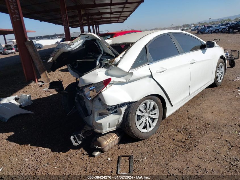 2013 HYUNDAI SONATA GLS - 5NPEB4AC3DH536563