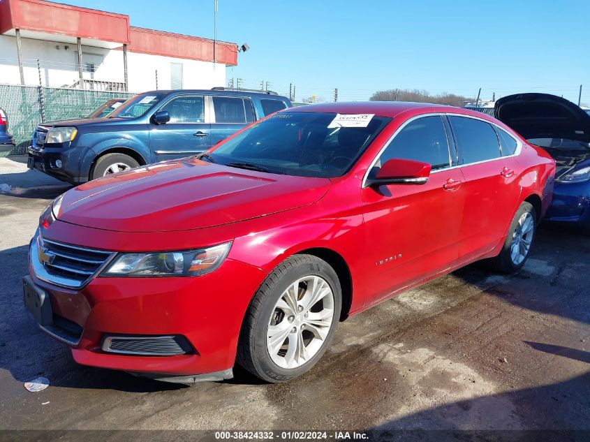 2015 CHEVROLET IMPALA 2LT - 1G1125S37FU124957