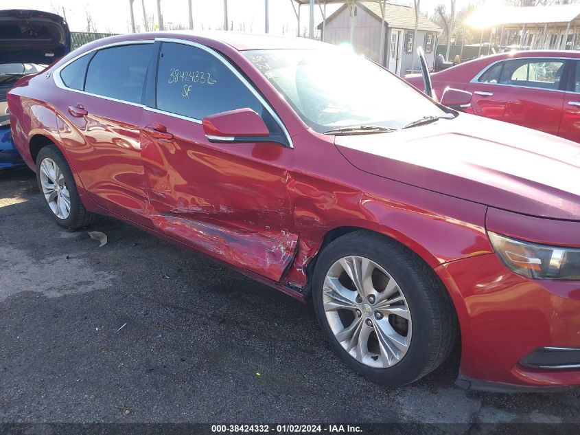 2015 CHEVROLET IMPALA 2LT - 1G1125S37FU124957