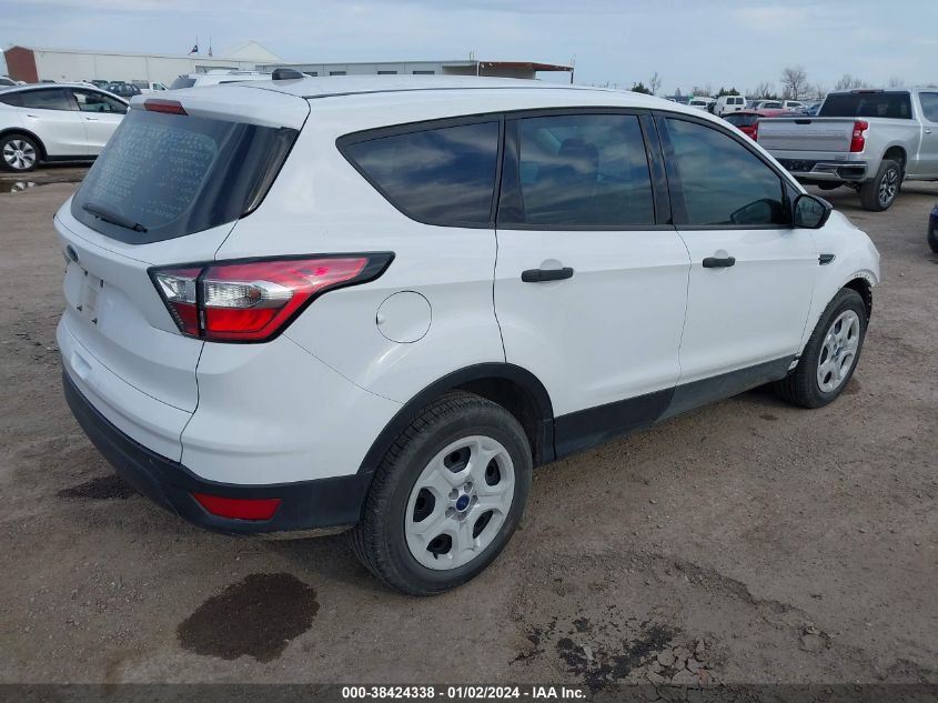 2018 FORD ESCAPE S - 1FMCU0F7XJUA22521