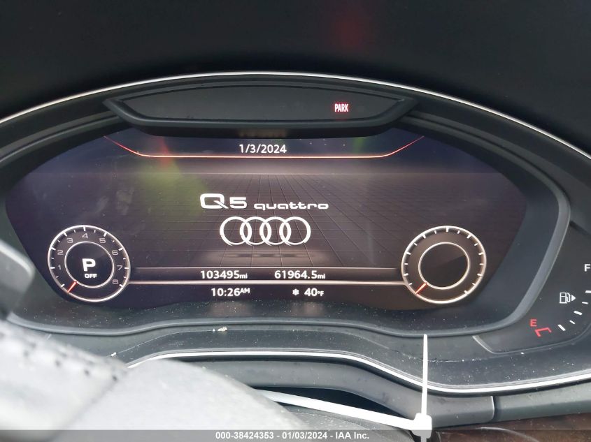 2018 AUDI Q5 PREMIUM PLUS - WA1BNAFYXJ2153157