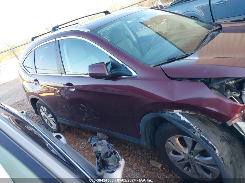 2013 HONDA CR-V EXL - 5J6RM3H70DL002456
