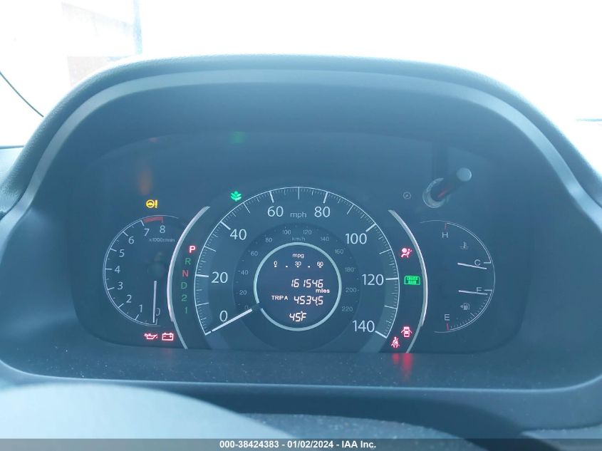 2013 HONDA CR-V EXL - 5J6RM3H70DL002456