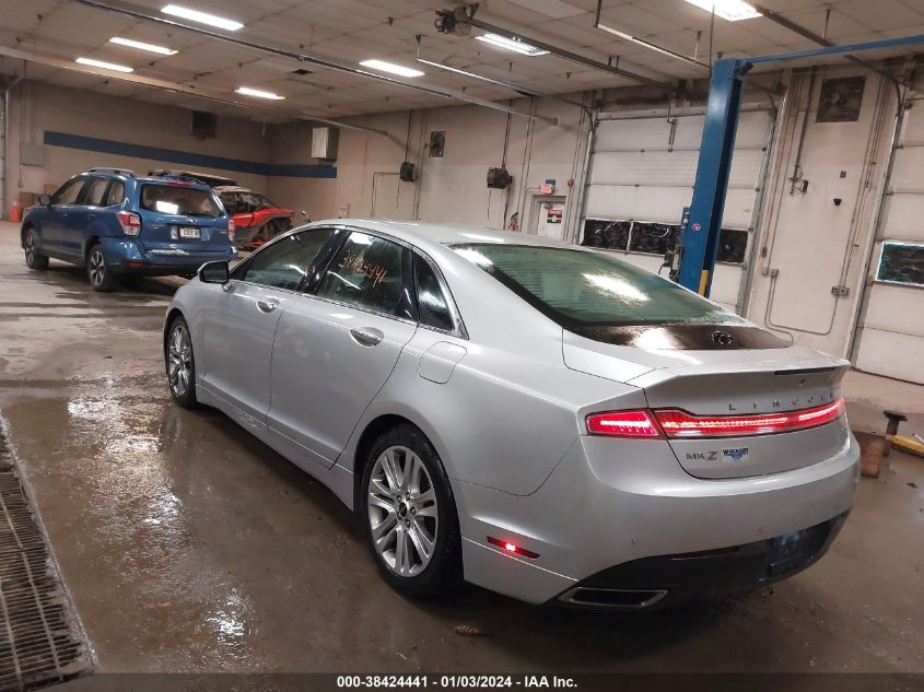 2016 LINCOLN MKZ - 3LN6L2J97GR610462