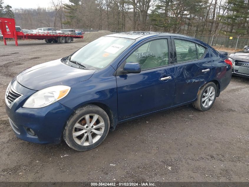 2014 NISSAN VERSA 1.6 SL - 3N1CN7AP6EL803878