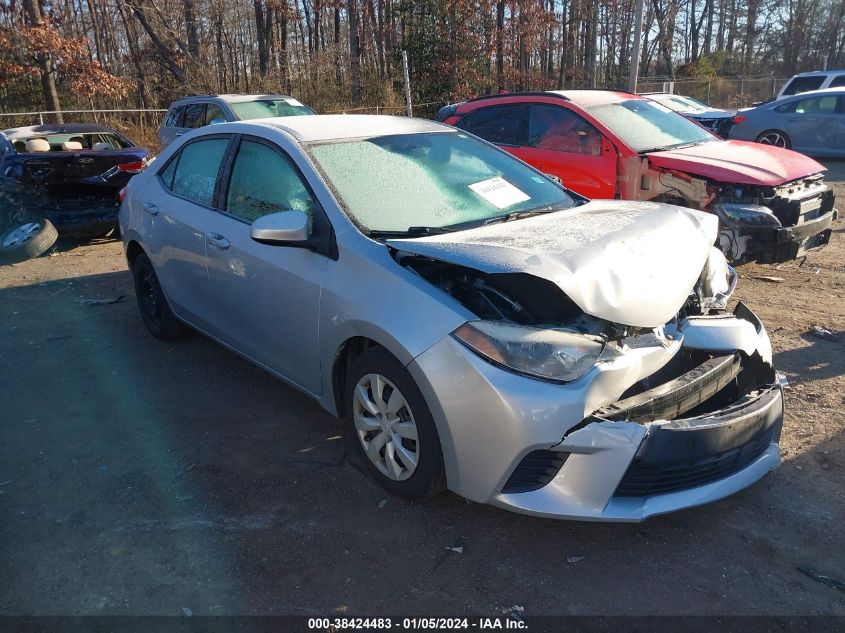 2014 TOYOTA COROLLA LE - 2T1BURHEXEC093723