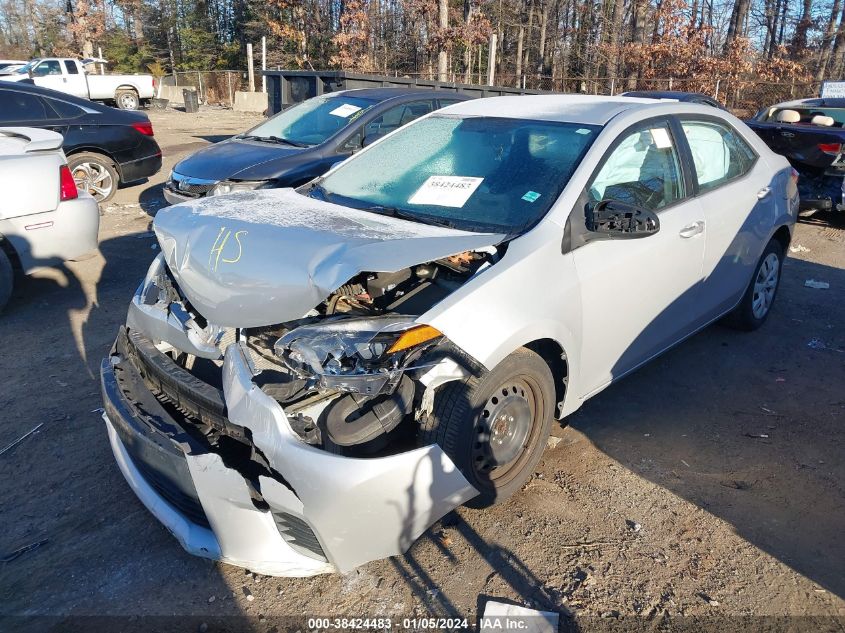 2014 TOYOTA COROLLA LE - 2T1BURHEXEC093723