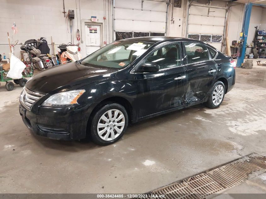 2015 NISSAN SENTRA SV - 3N1AB7AP9FL677744