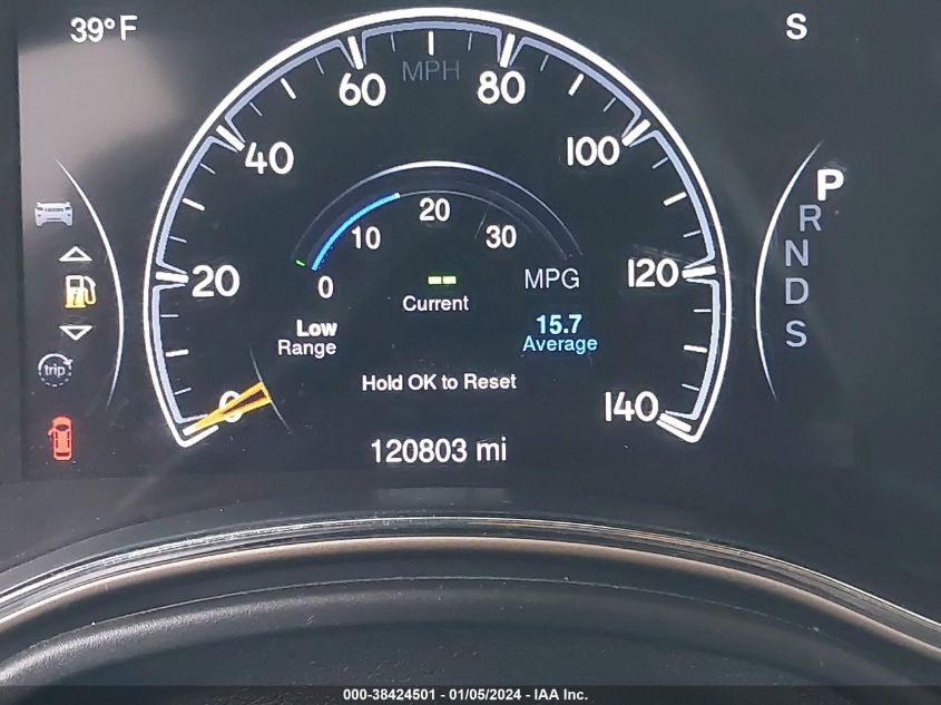 2014 JEEP GRAND CHEROKEE LIMITED - 1C4RJEBG6EC536386