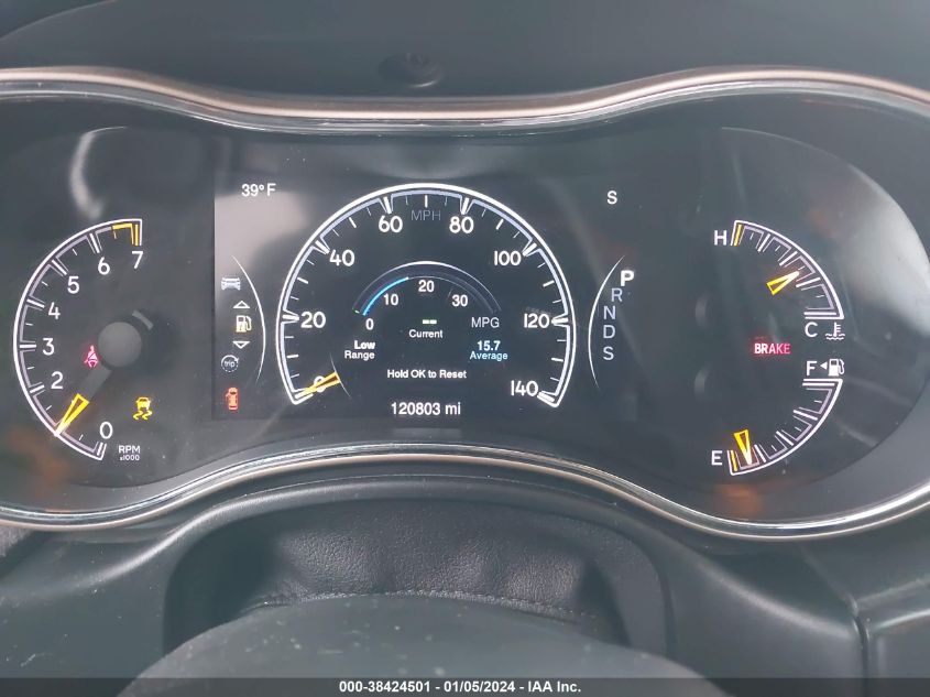 2014 JEEP GRAND CHEROKEE LIMITED - 1C4RJEBG6EC536386