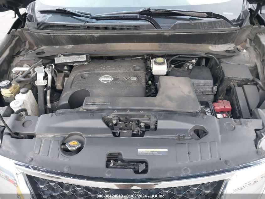 2013 NISSAN PATHFINDER S/SV/SL/PLATINUM - 5N1AR2MN6DC641956