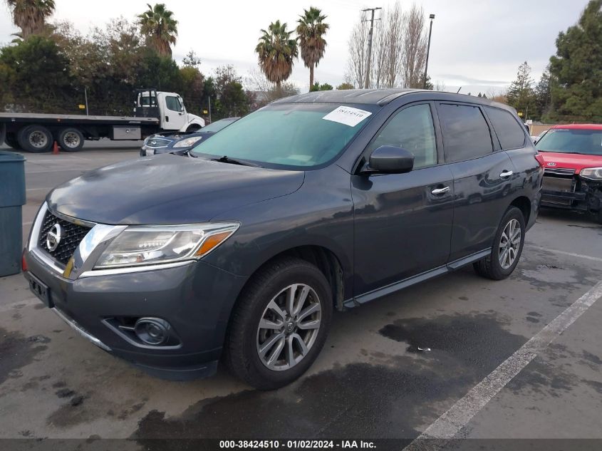 2013 NISSAN PATHFINDER S/SV/SL/PLATINUM - 5N1AR2MN6DC641956