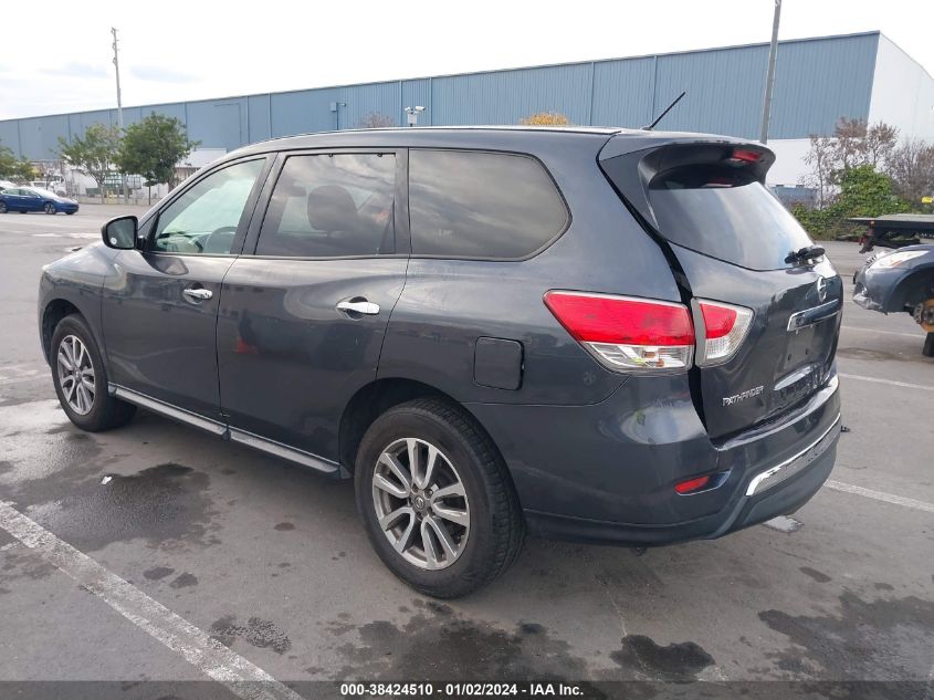 2013 NISSAN PATHFINDER S/SV/SL/PLATINUM - 5N1AR2MN6DC641956