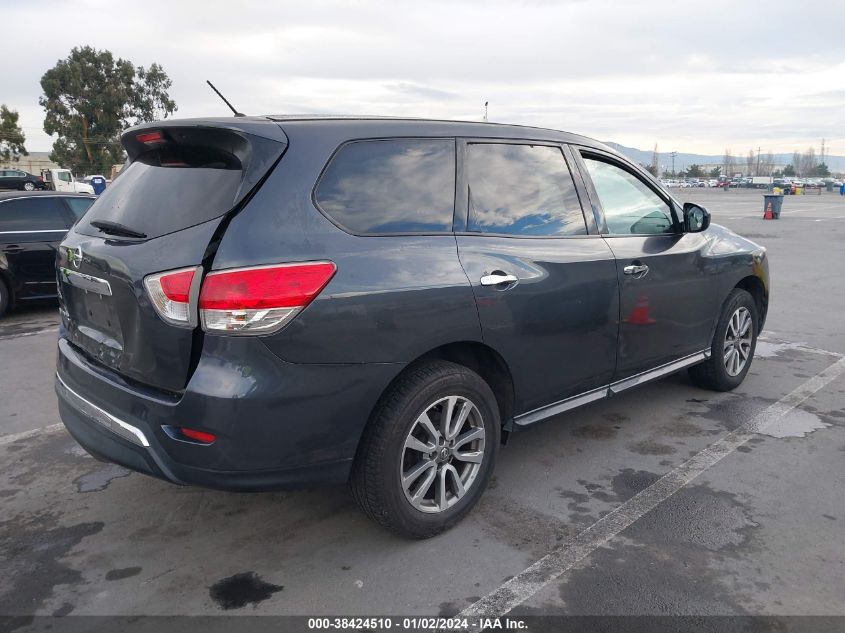 2013 NISSAN PATHFINDER S/SV/SL/PLATINUM - 5N1AR2MN6DC641956