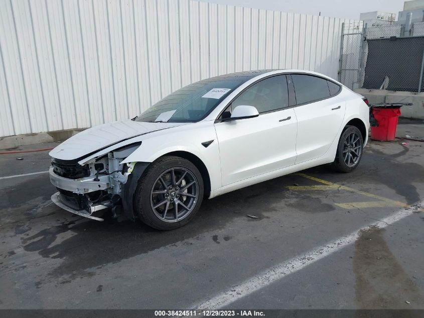 2022 TESLA MODEL 3 - 5YJ3E1EA7NF358968